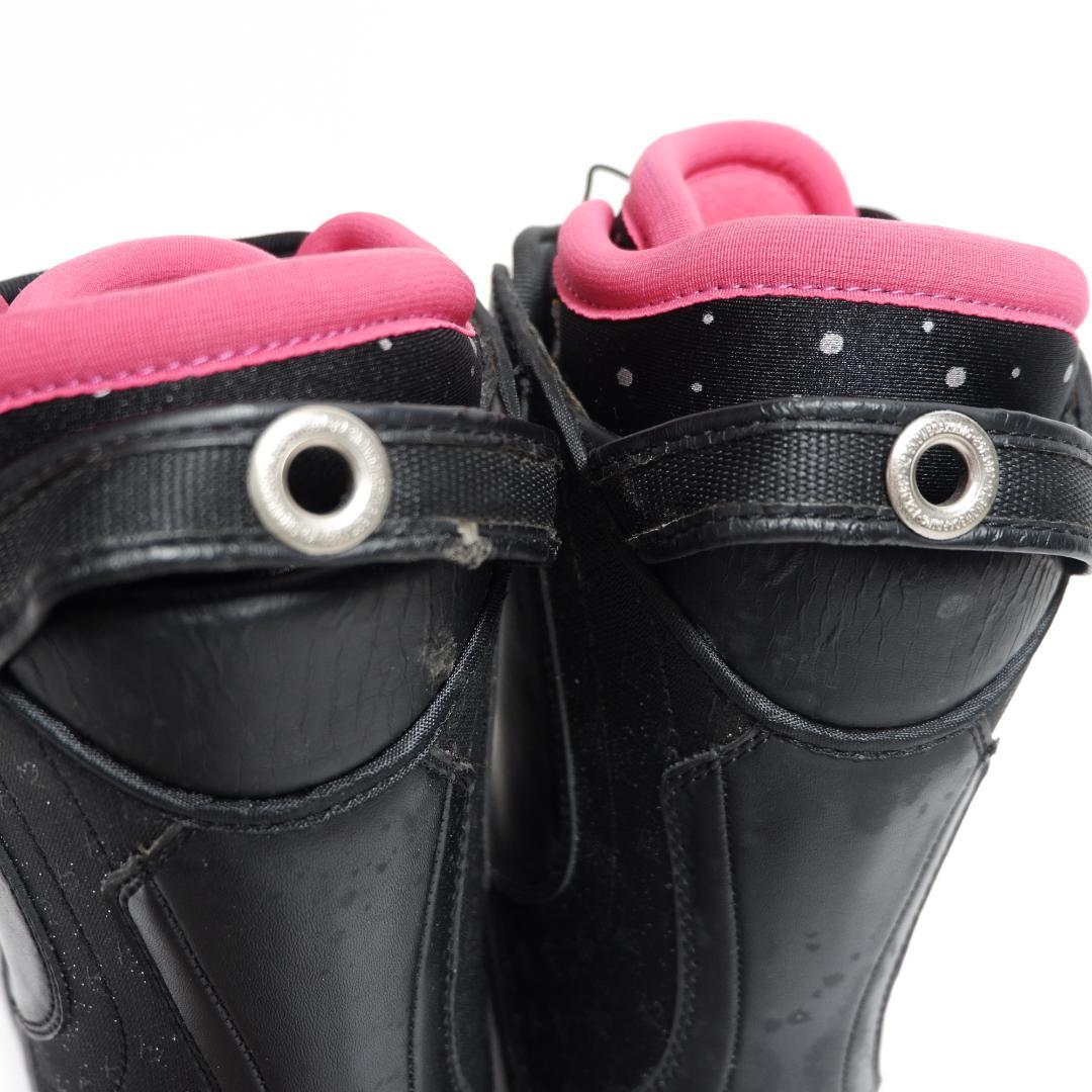K2 MINK BOA レディース 23cm スノーボードブーツ 黒 ピンク