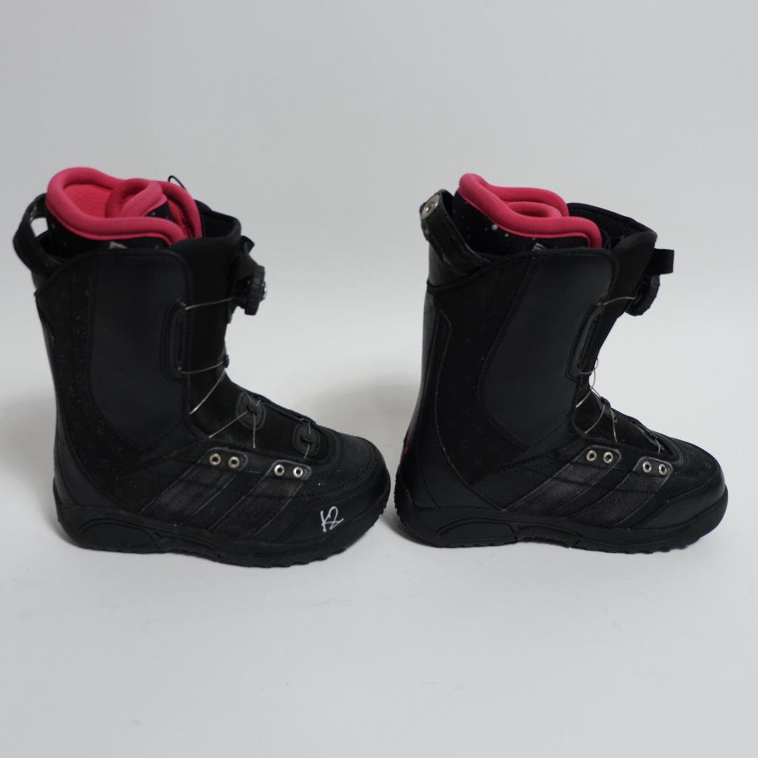 K2 MINK BOA レディース 23cm スノーボードブーツ 黒 ピンク
