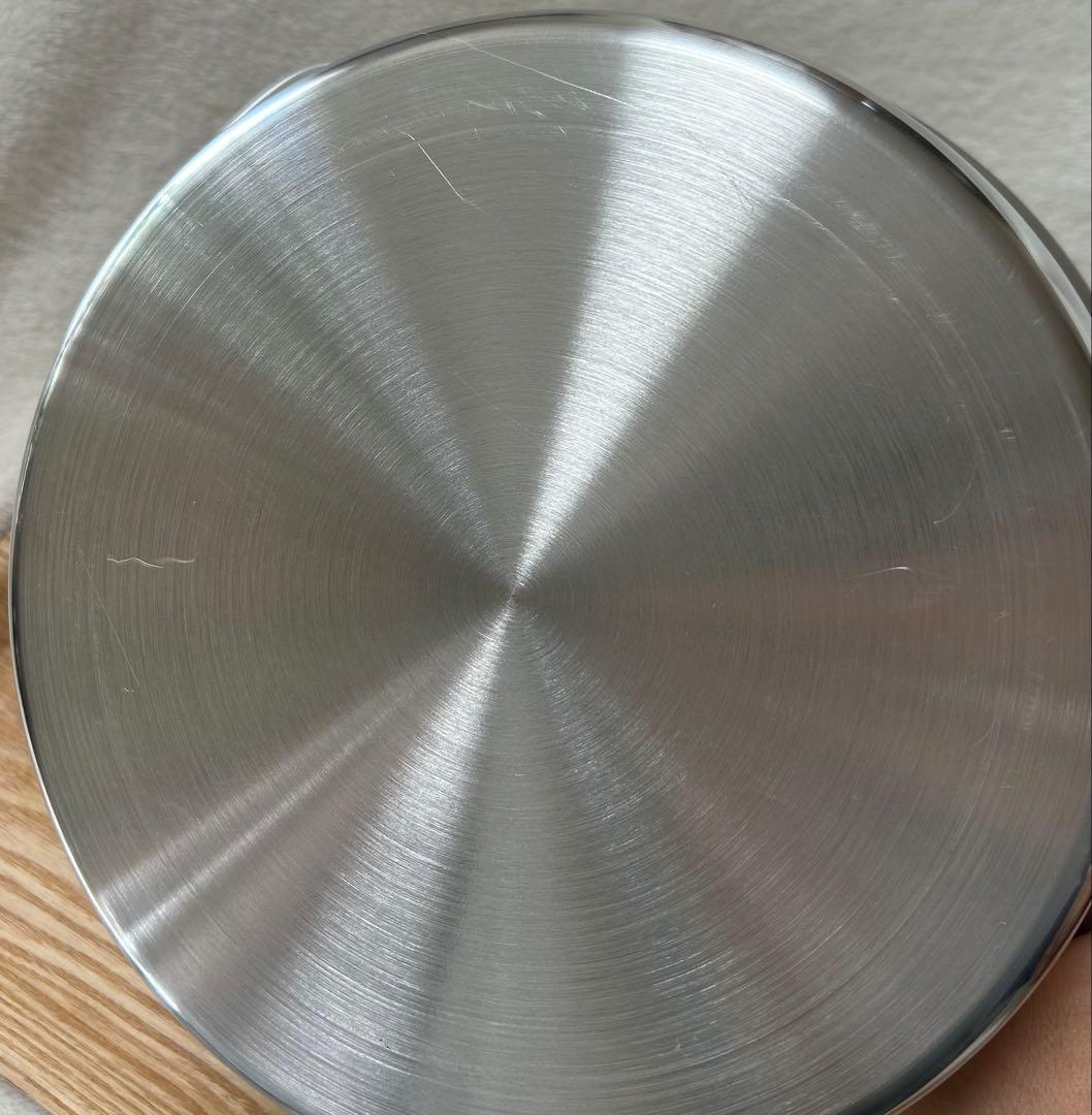 未使用　無水鍋　24cm　広島アルミニウム工業　IH非対応