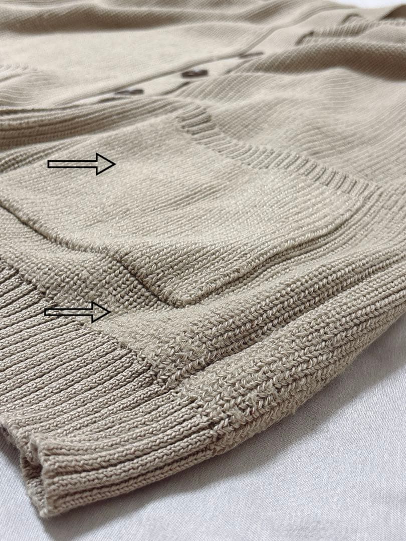 完売品✨オールシーズンWhim Gazette リネンニット　ビッグカーディガン