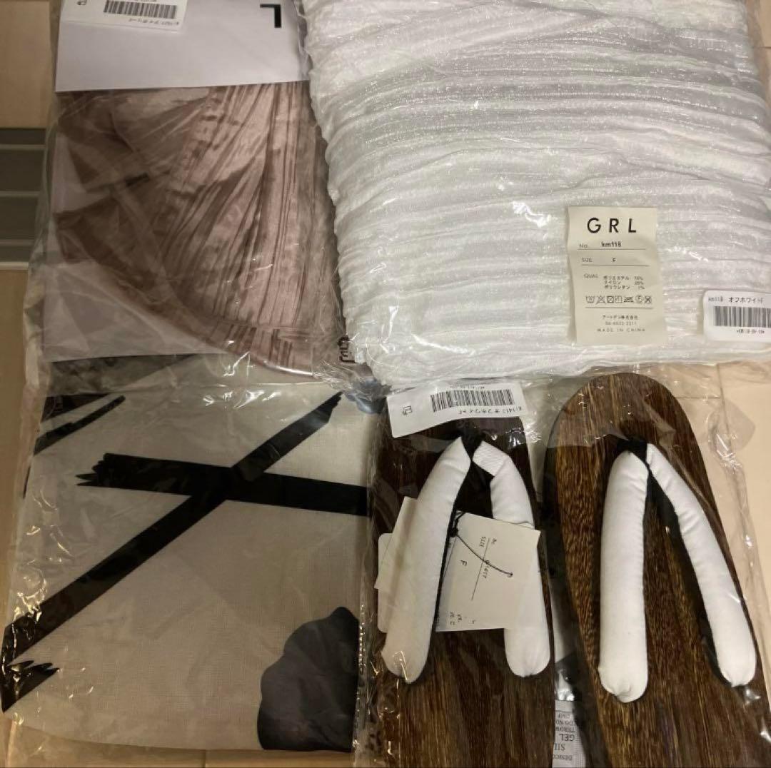 花柄浴衣セット　gi1527 km118 gi1417