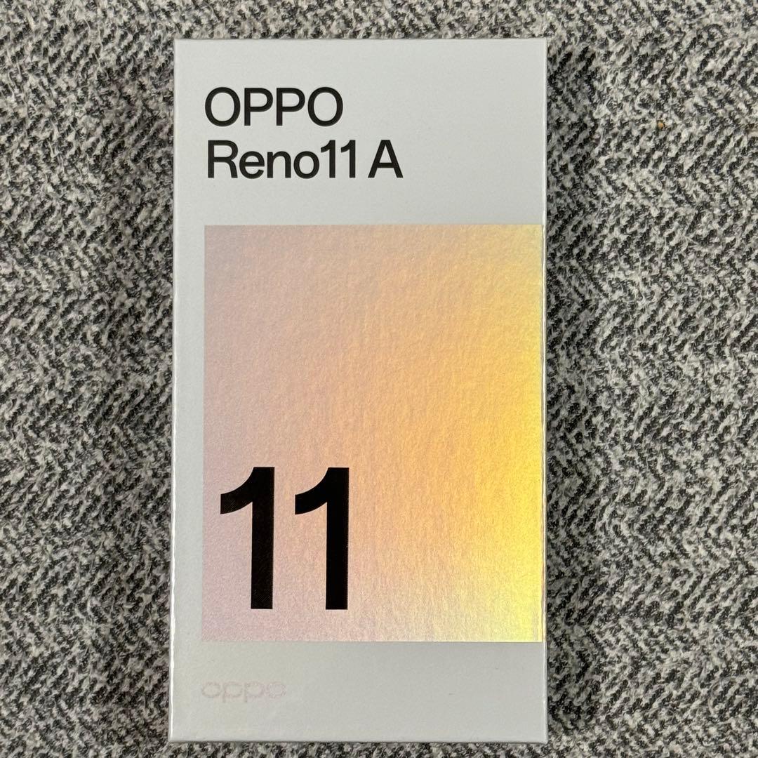 新品未開封 OPPO Reno 11A ダークグリーン　シュリンク付き