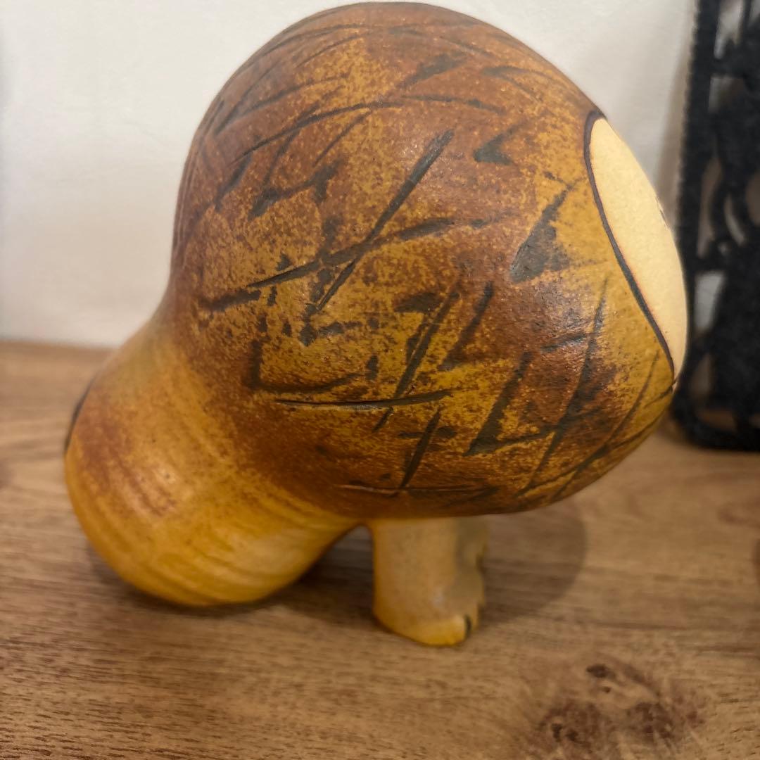 リサラーソン ライオンの陶器置物