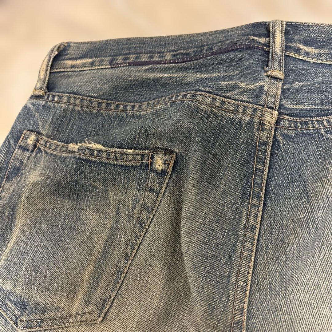 ヒステリックグラマー　刺繍　ローライズ　フレアデニム　00's 希少