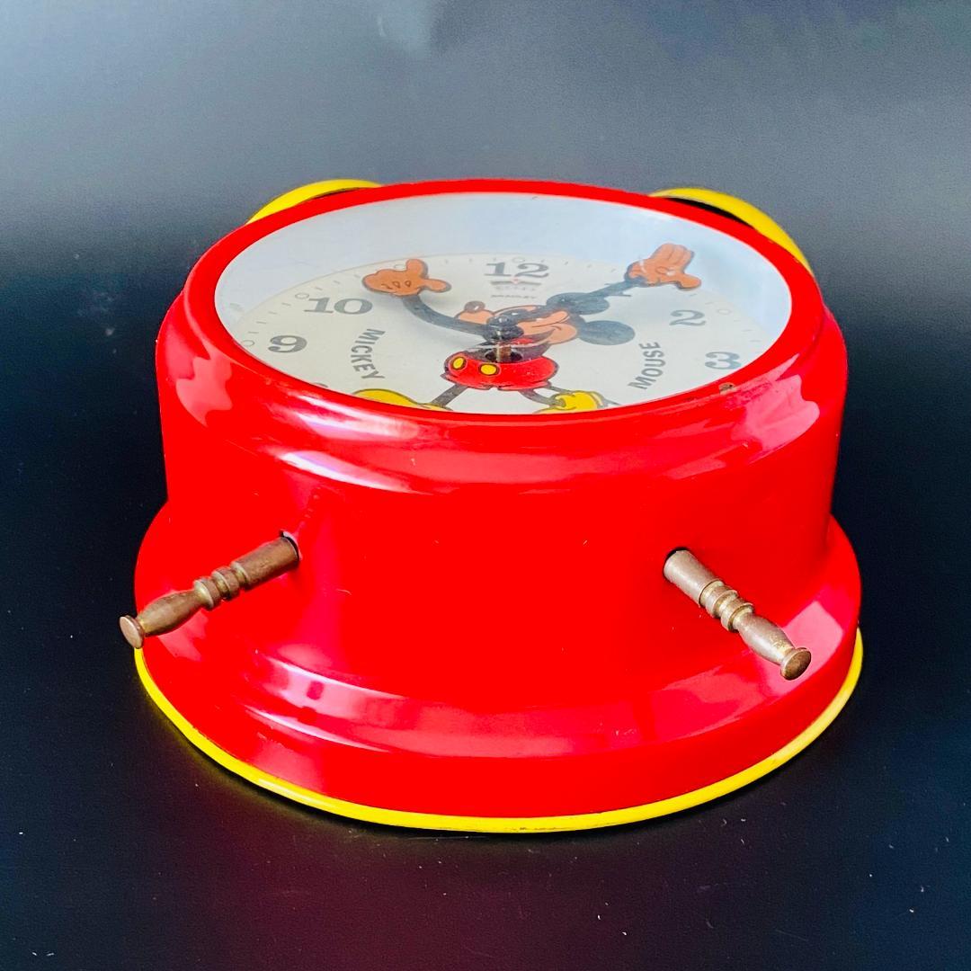 要OH/ブラッドレイ/BRADLEY【パイアイ ミッキーマウス】手巻き/置き時計