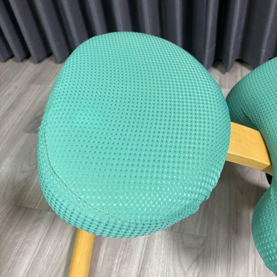 Balans Easy バランスチェア　サカモトハウス 水色　カバー付