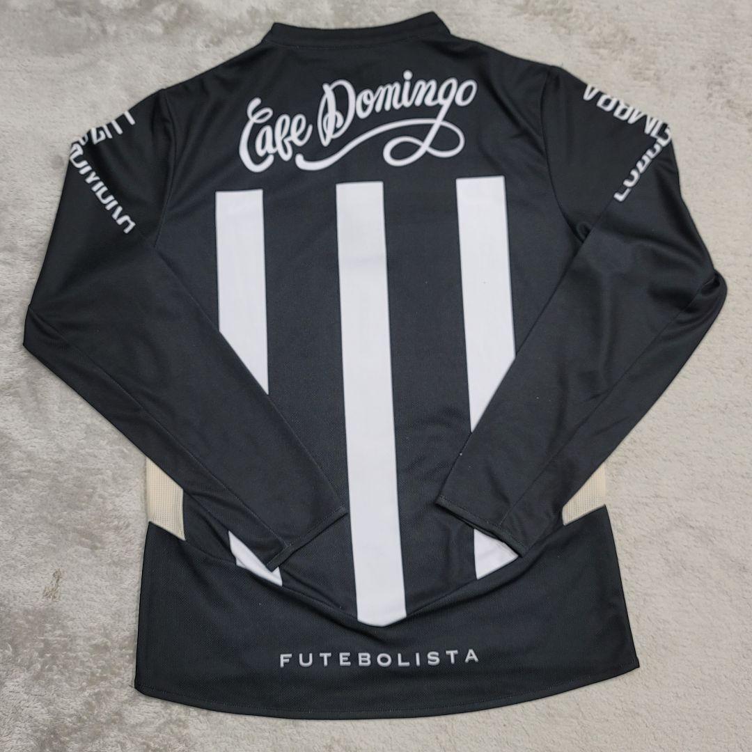 ルースイソンブラ　トップチーム　プラシャツ　M　黒　長袖　フットサル　ドミンゴ