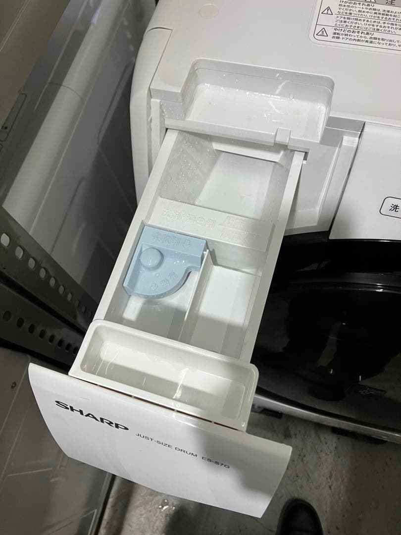 シャープ SHARP ドラム式洗濯機 7KG 22年式 ES-S7G