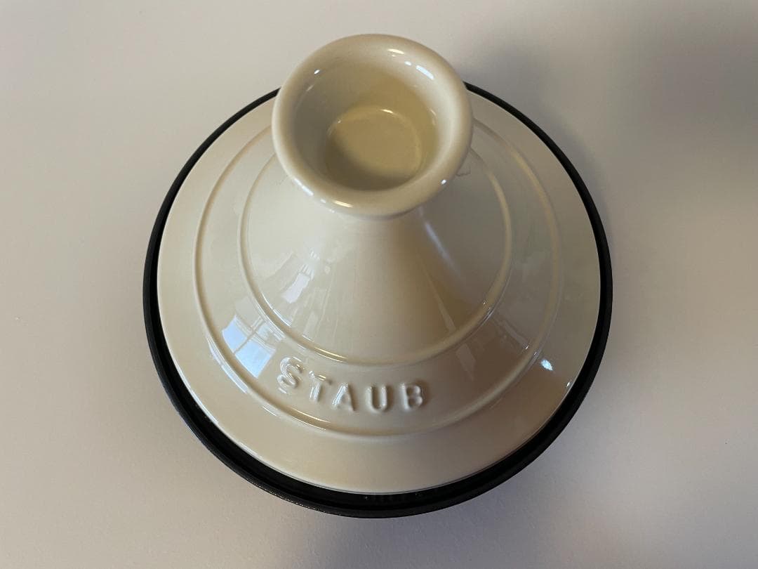 Staub ストウブ タジン鍋 アイボリー 20cm