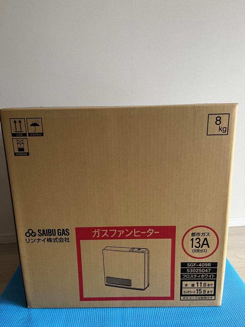 SAIBU GAS ガスファンヒーター SGF-409R ガスコード付き