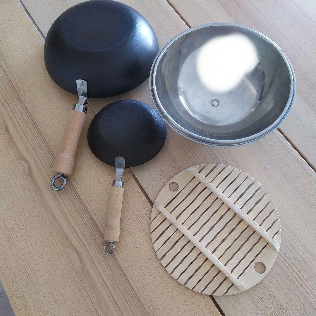 16以外　LIGHT♥リバーライト♥鉄フライパンセット