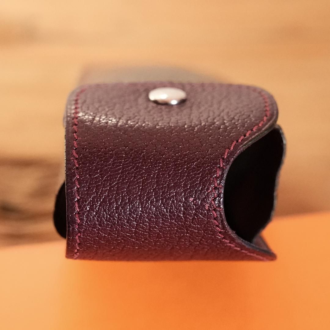 HERMES エルメス ペンケース ペンポーチ　マルチケース ブラウン　筆入