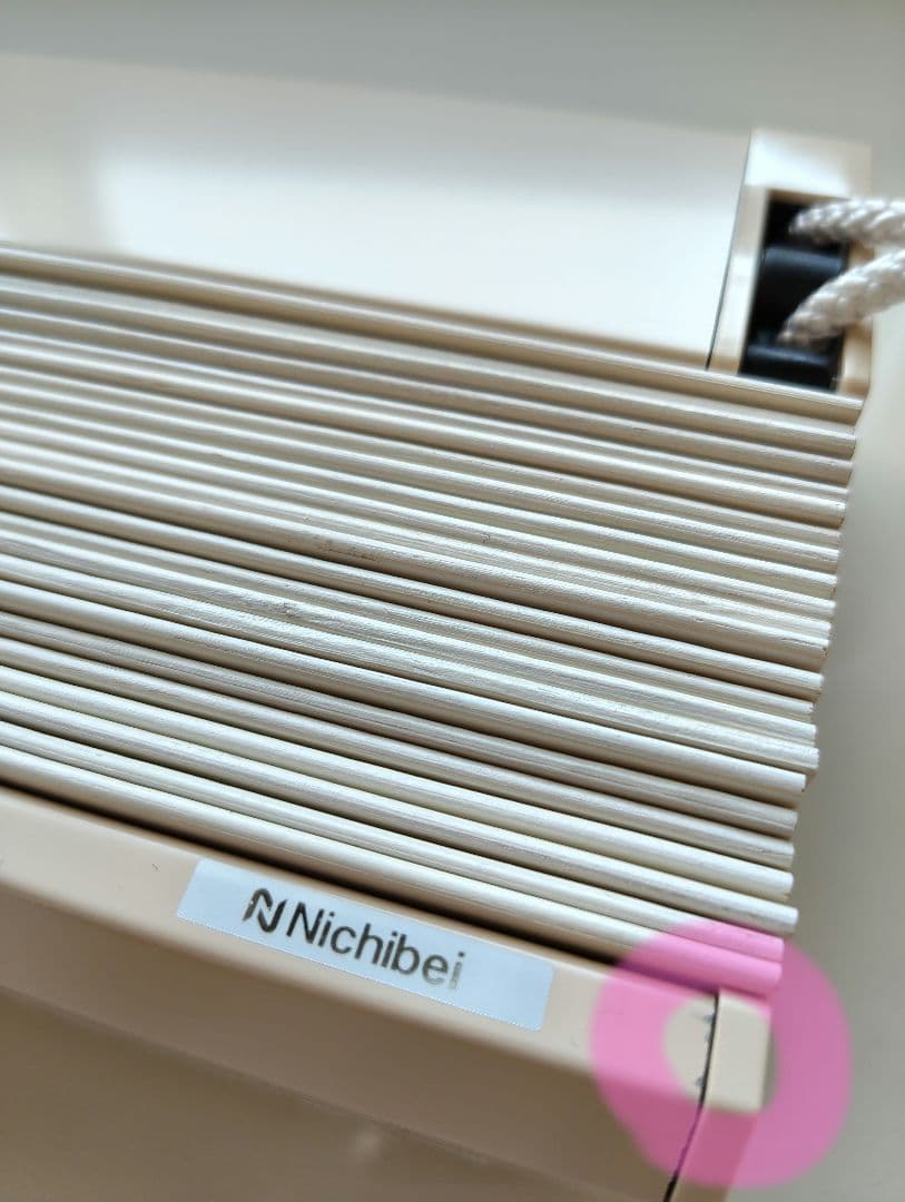 高級 ニチベイ Nichibei ブラインド バンブー 竹製 軽量 59×110