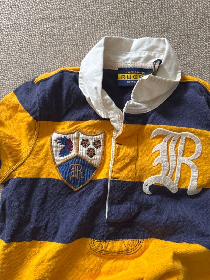 希少　RUGBY ラルフローレン　ラガーシャツ　XS