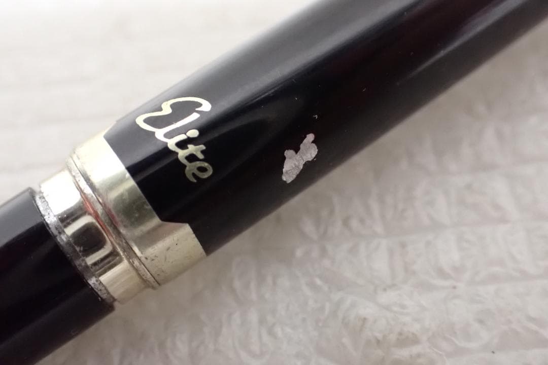 PILOT パイロット エリート 万年筆 ペン先18K刻印 750 B1-A