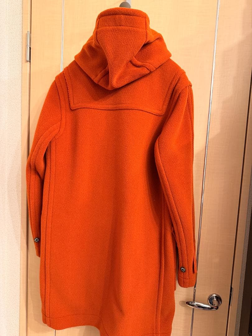 INVERTERE ダッフルコート オレンジ 38 2025年購入 美品