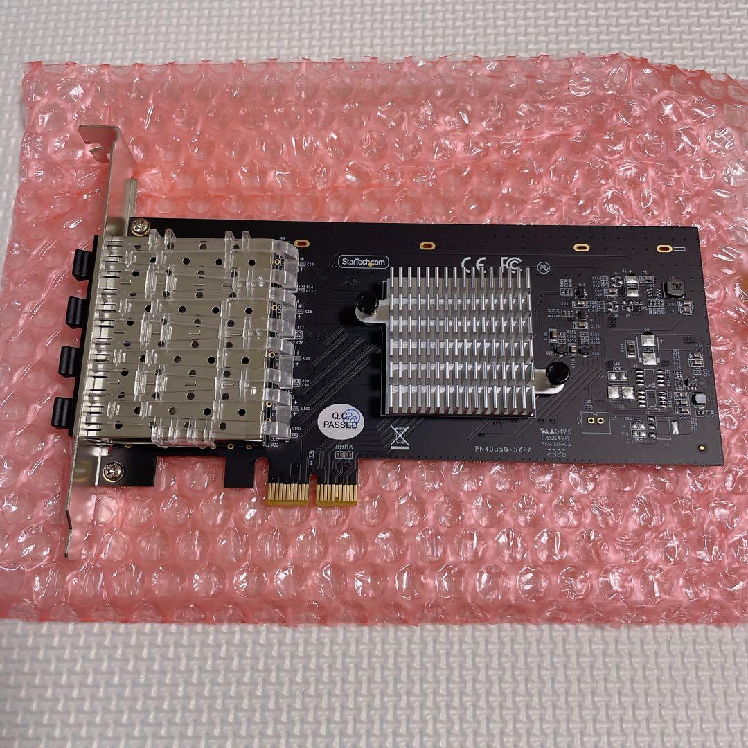 ネットワークアダプターカード／4ポート 1G SFP（全二) 光ファイバー