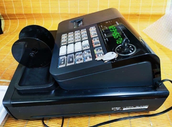 カシオレジスター　SE-S30　人気機種　コンパクト　送料無料　108001