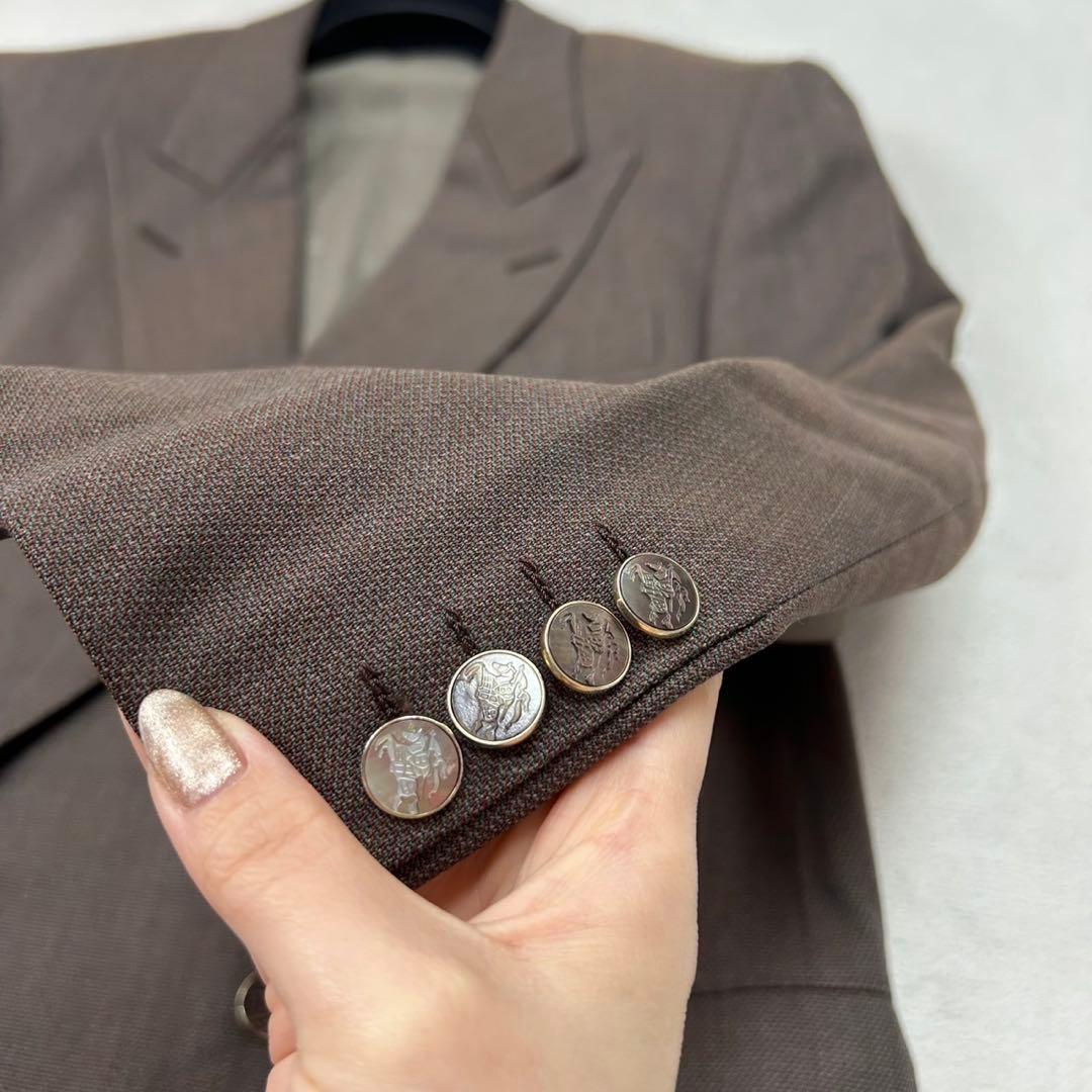 G99 美品 M バーバリー プレステージコレクション スーツ上下 メンズ