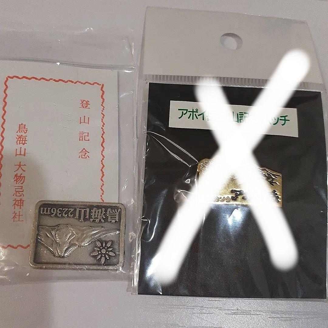 NO.2 登山バッチ ブローチ ピンバッチ レア