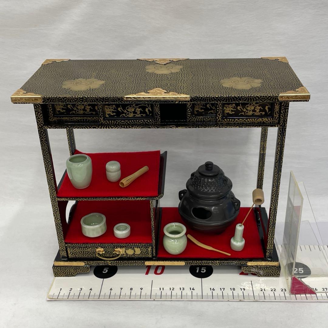 雛人形　桃の節句　雛道具　特大　本金　古代唐草