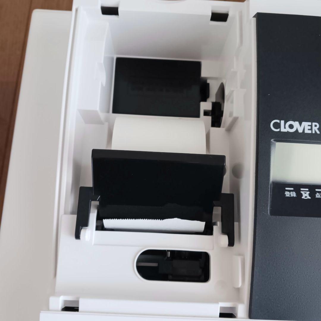 【極美品】CLOVER 電子レジスター N100LC レシートロール紙19ケ付き