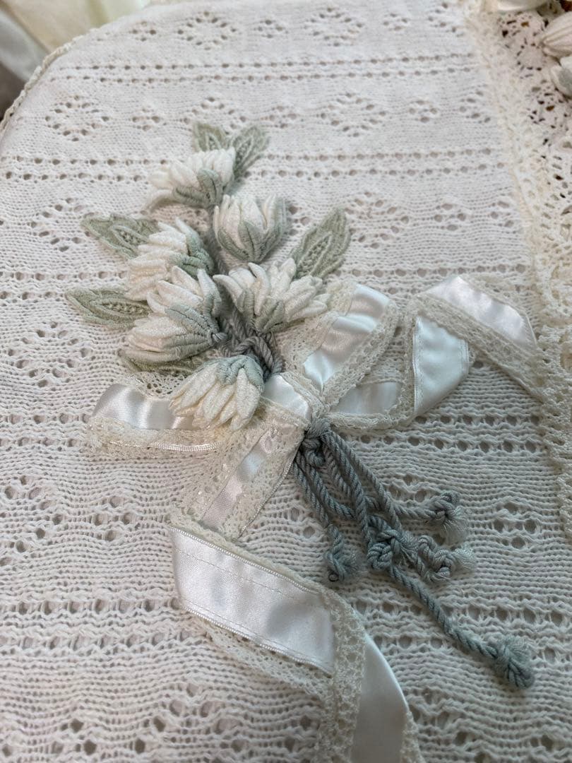 さえら　サエラ　ヒスクローネ　 アキアカネ　バスケット　レース フリル