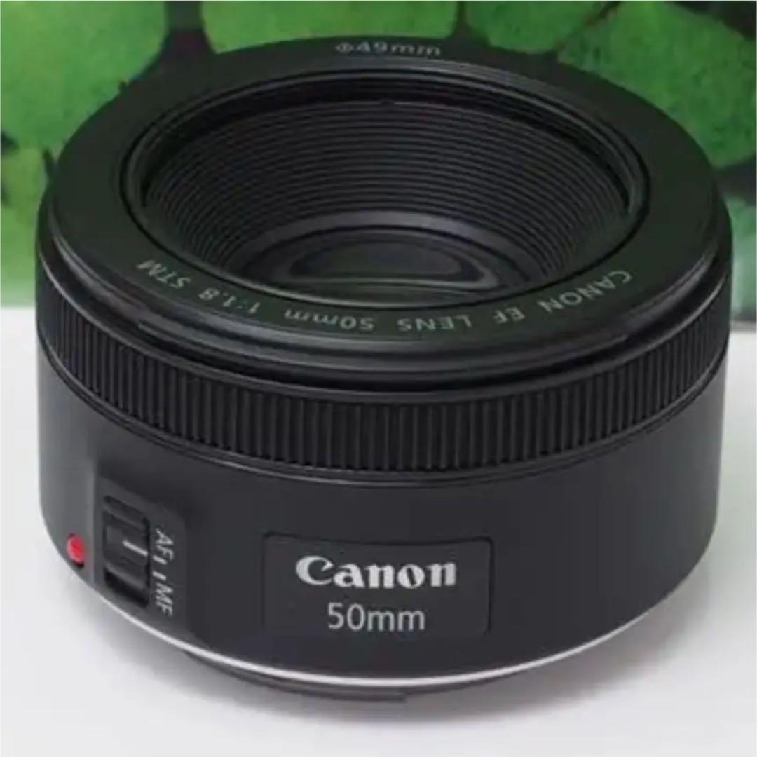 【超美品】キヤノン EF50mm 単焦点 STMで動画もバッチリ♪ 神レンズ