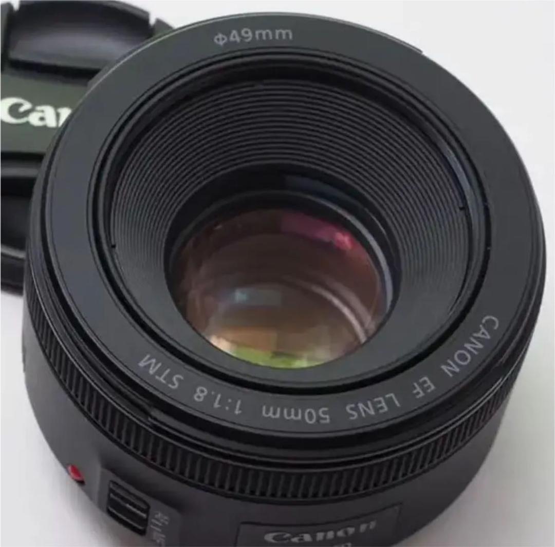 【超美品】キヤノン EF50mm 単焦点 STMで動画もバッチリ♪ 神レンズ