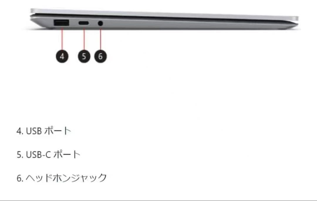 中古美品Surface Laptop3 i7 SSD Win11 Office付