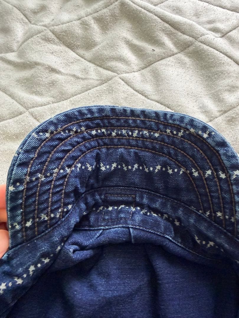 HUMAN MADE 初期ヒューマンメイド　デニム星柄ワークキャップL新品