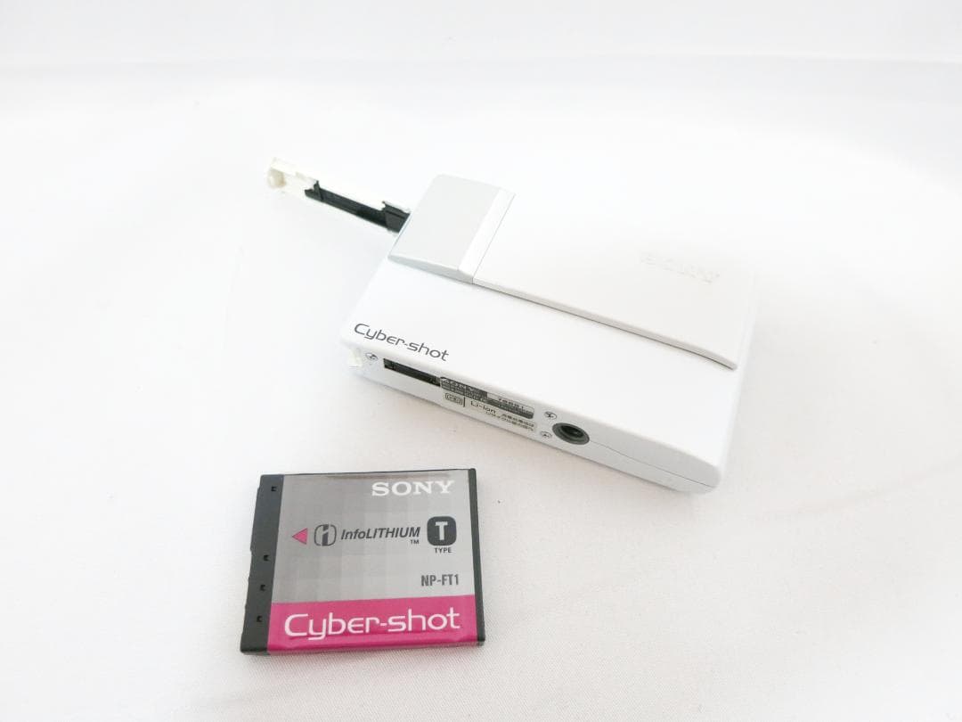 Sonyコンパクトデジタルカメラ Cyber-shot DSC-T10 ホワイト