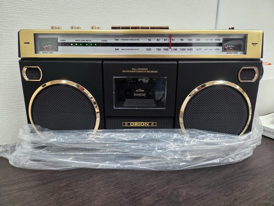 RION ステレオラジオカセット SCR-B7 新品 動作確認のみ