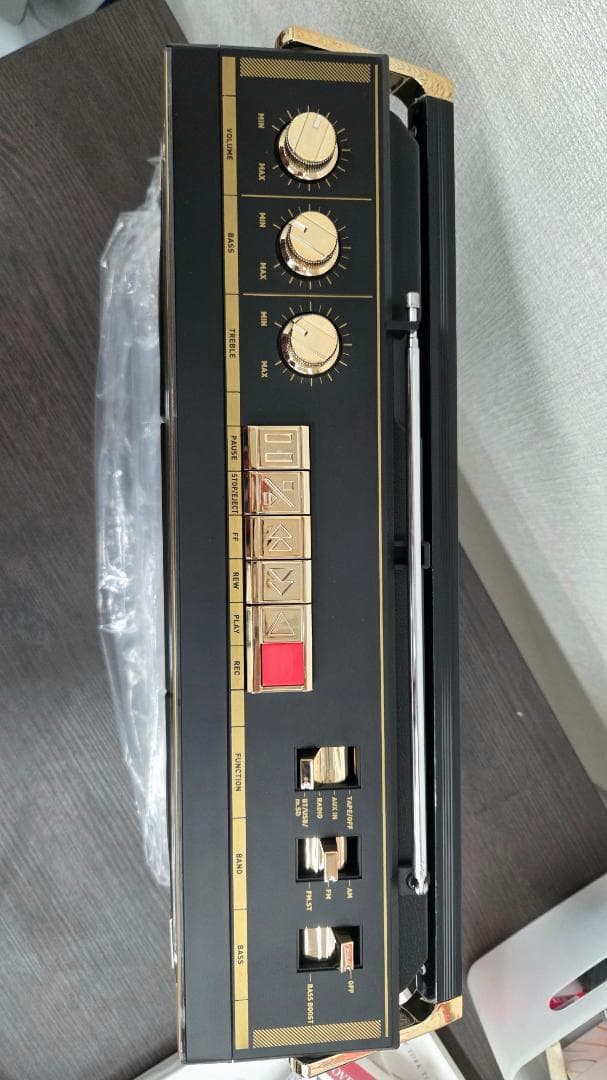 RION ステレオラジオカセット SCR-B7 新品 動作確認のみ