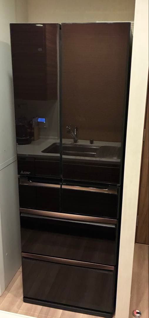 三菱大型冷凍冷蔵庫 6ドア 517L MR-WX52C-BR