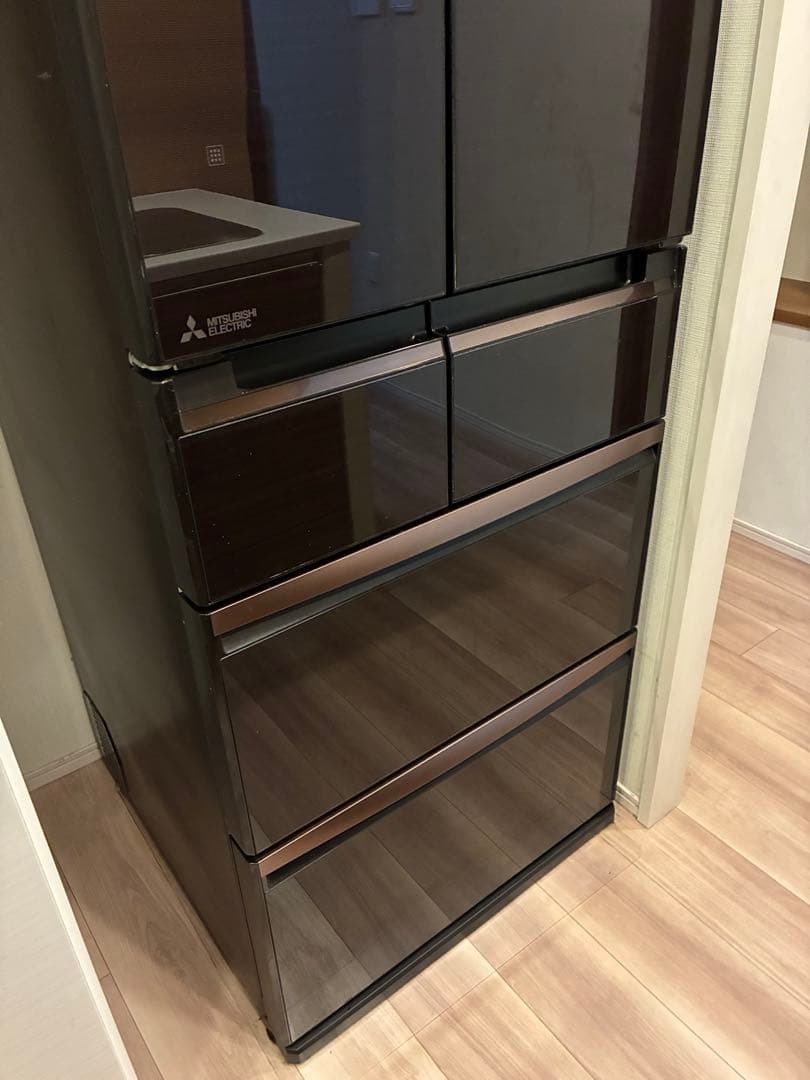 三菱大型冷凍冷蔵庫 6ドア 517L MR-WX52C-BR