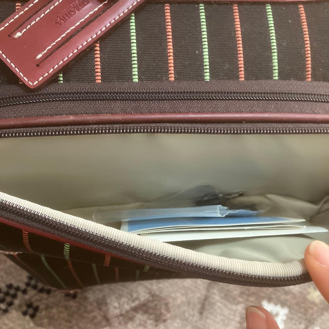 機内持ち込み可能　エースのソフトスーツケース　ソフトキャリーカート