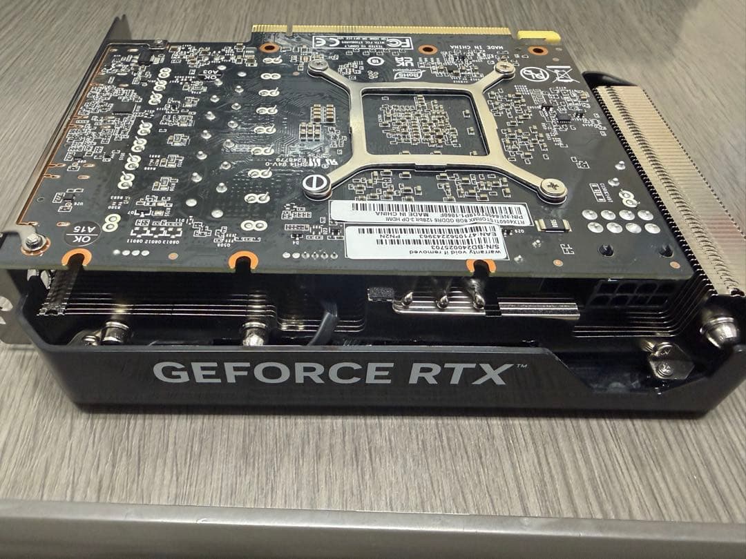 PALIT RTX 4060 Ti 8GB グラフィックボード