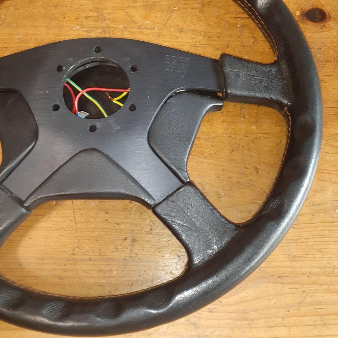 【保管品】いすゞ irmscher イルムシャー MOMO M38 ステアリング