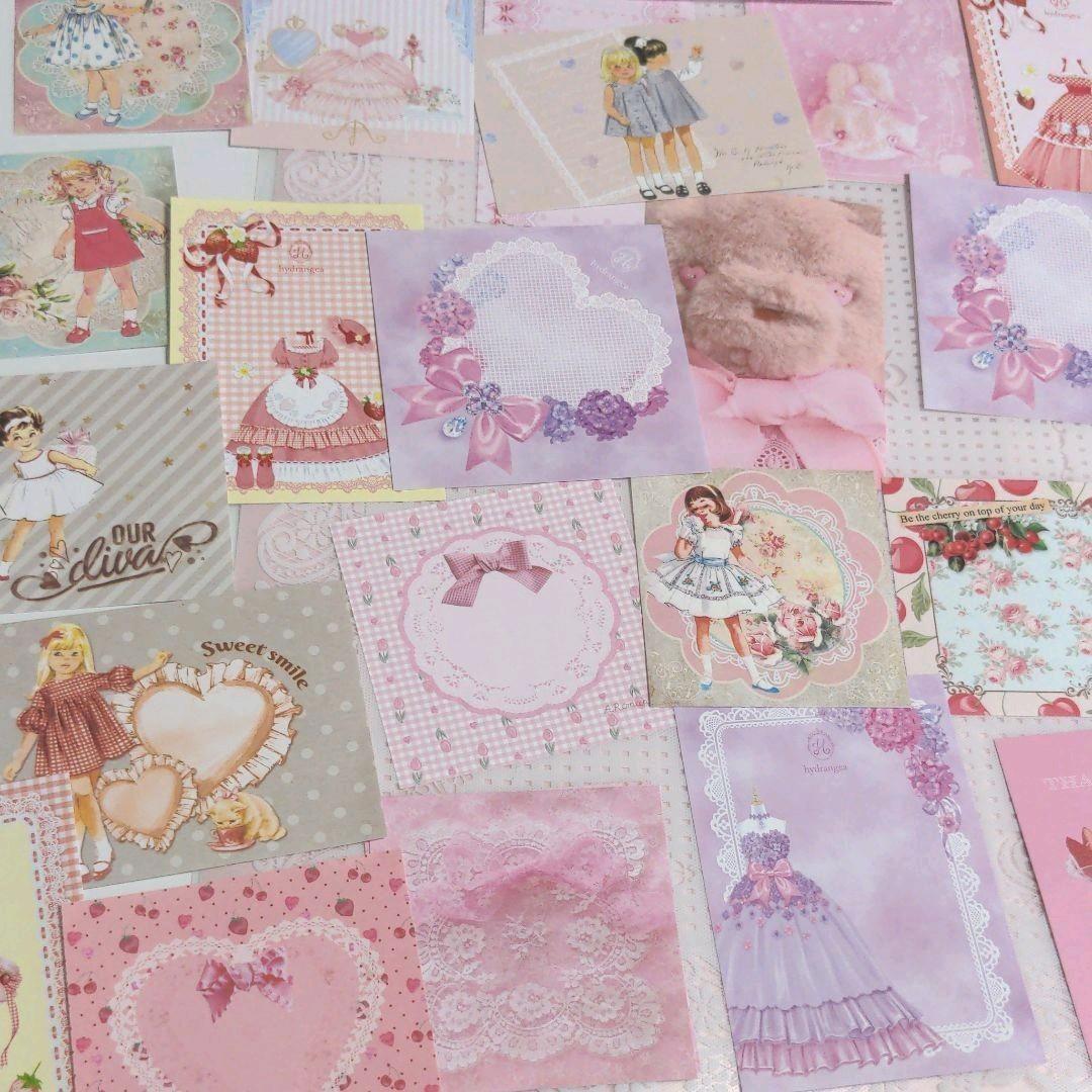 ユミ様ご確認用♥セール中♥新作ガーリーレトロガール♥可愛いバラメモ♯639