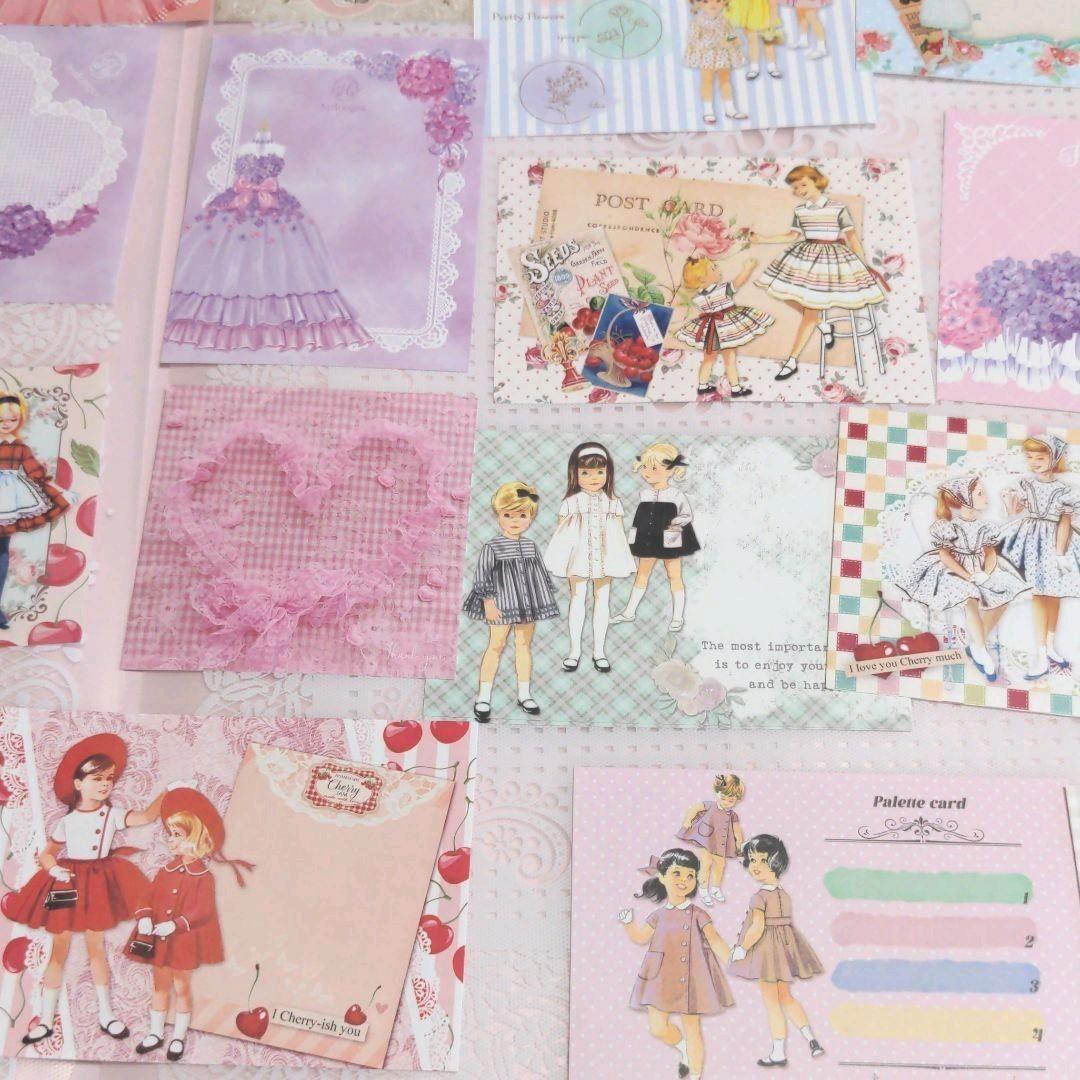 ユミ様ご確認用♥セール中♥新作ガーリーレトロガール♥可愛いバラメモ♯639