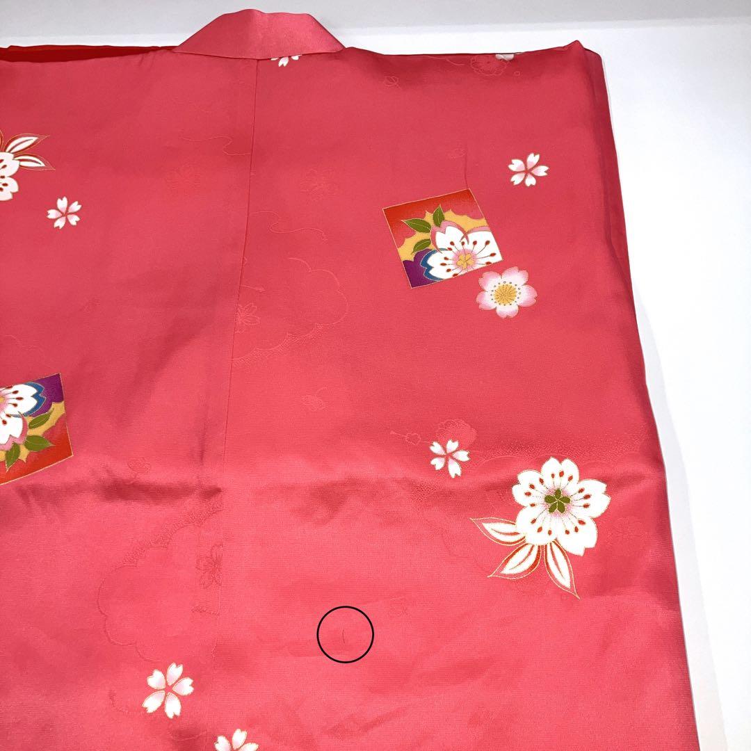 ◎mk-911　七五三　着物　襦袢　半衿　重ね衿　セット　女の子　10-16