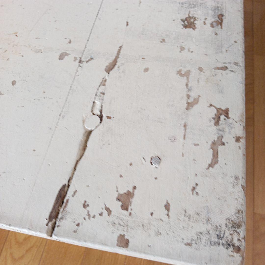 「最終価格」アンティークテーブル　ミラー　サリュ　おうち型　３点セット