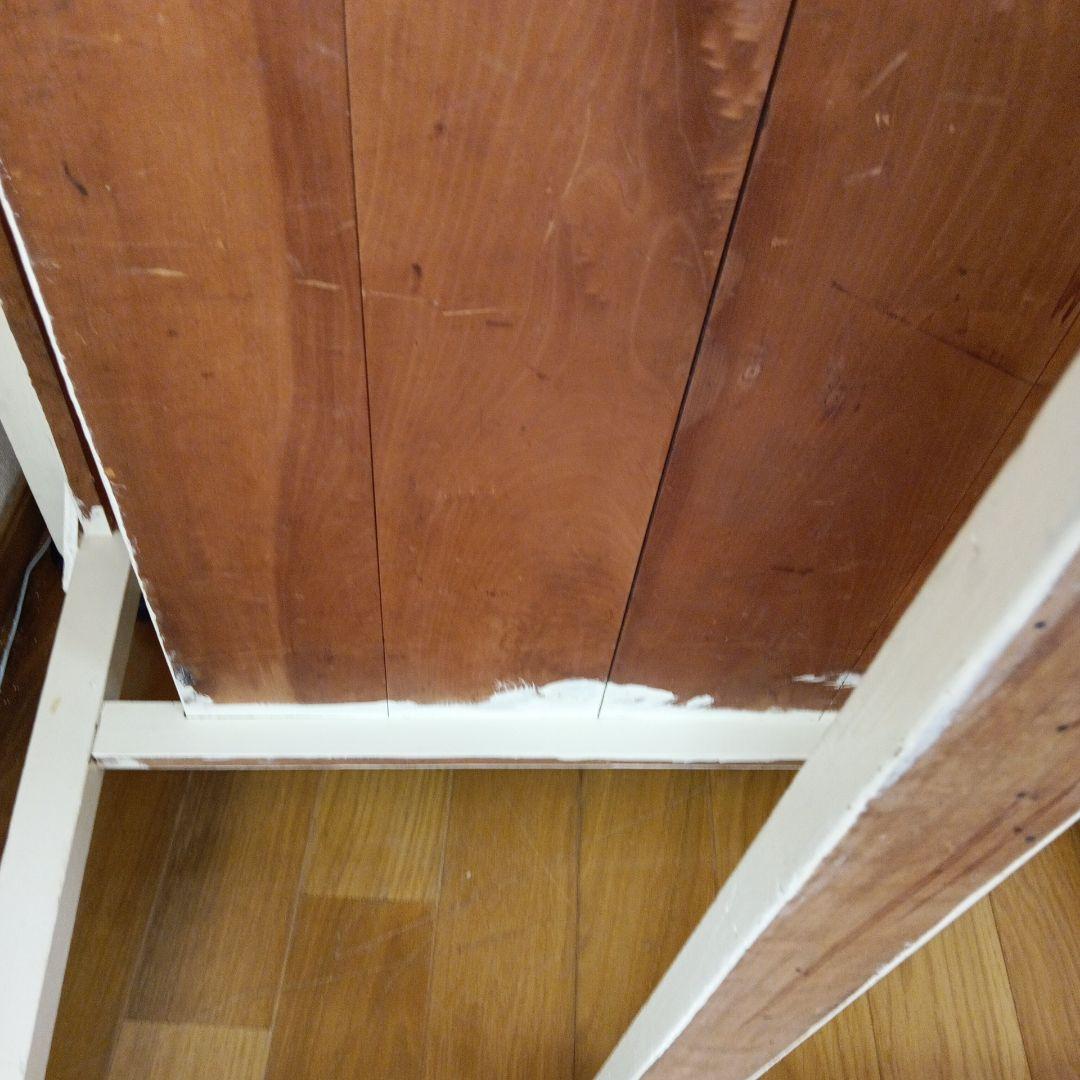 「最終価格」アンティークテーブル　ミラー　サリュ　おうち型　３点セット