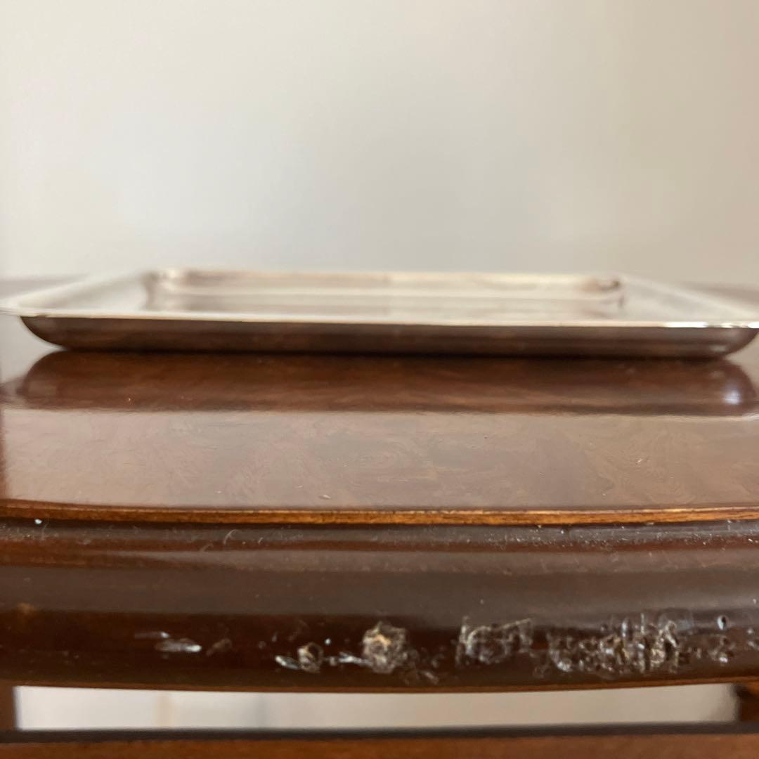 銀製　studis italiane cup 2010 クリストフル　トレー