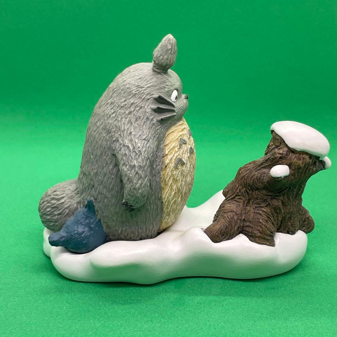 レア　希少品　となりのトトロ　雑木林のトトロたち　シマリスの冬眠　置物