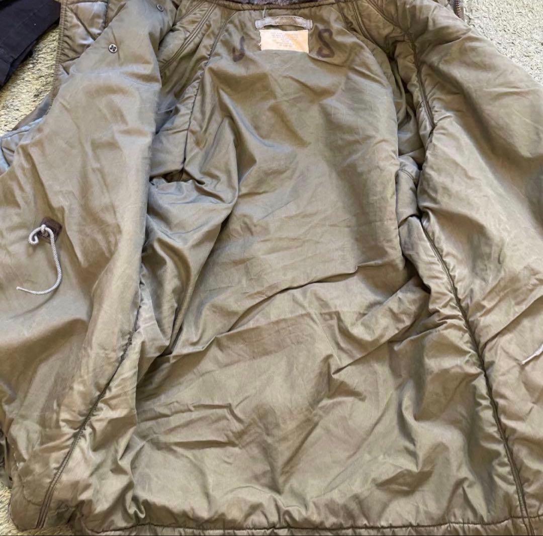 64年製　N-3B フライトジャケット　USAF 軍物　60s ミリタリー