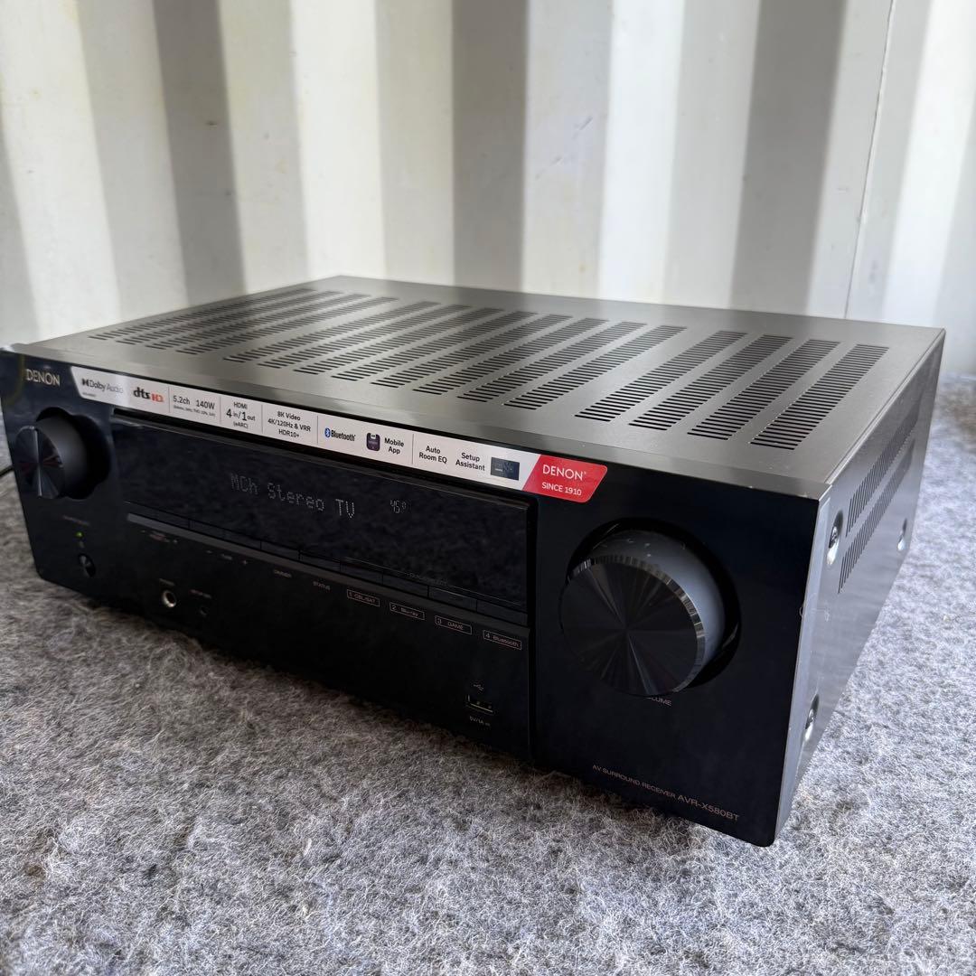 H41激安早い者勝ち✨ DENON AVR-X580BT アンプ