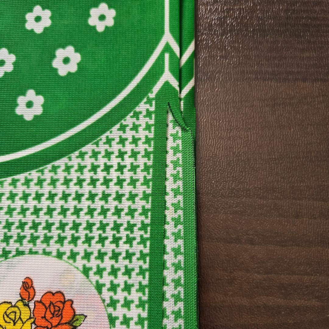 キャンディキャンディ　のれん　昭和レトロ　オレンジ系緑系　2枚セット