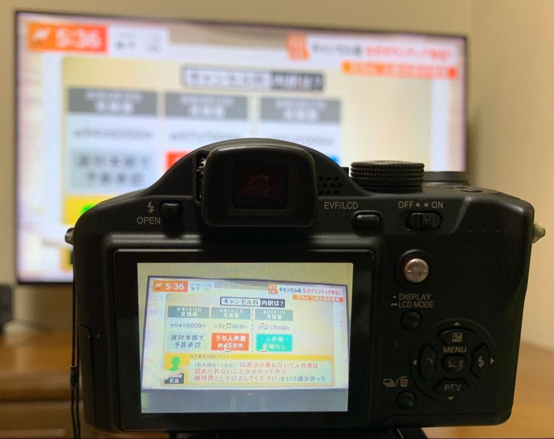 Panasonic DMC-FZ7 デジタルカメラ　プロテクターフィルター付